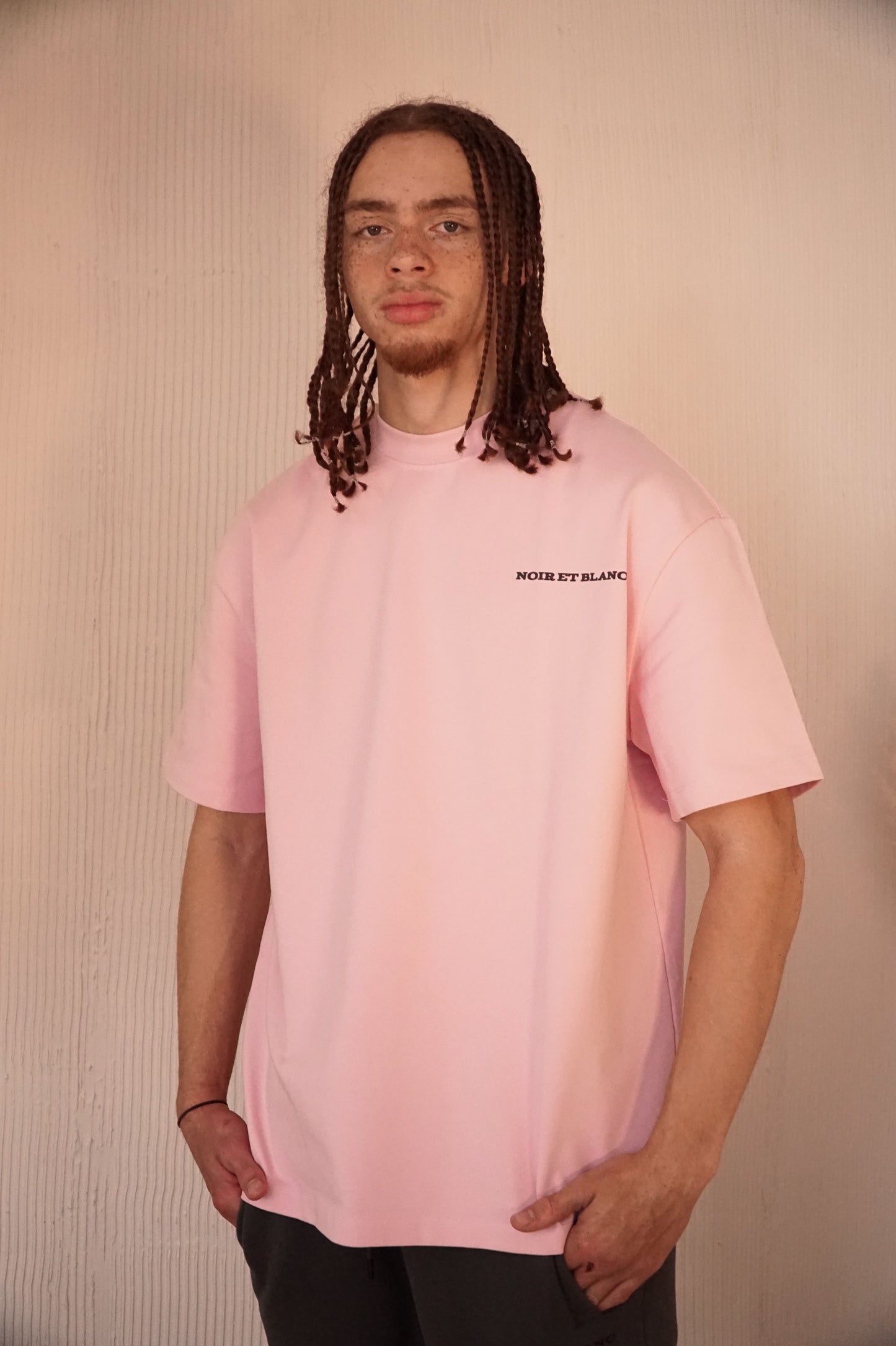 Pink Premium Heavyweight Short Sleeve T-Shirt