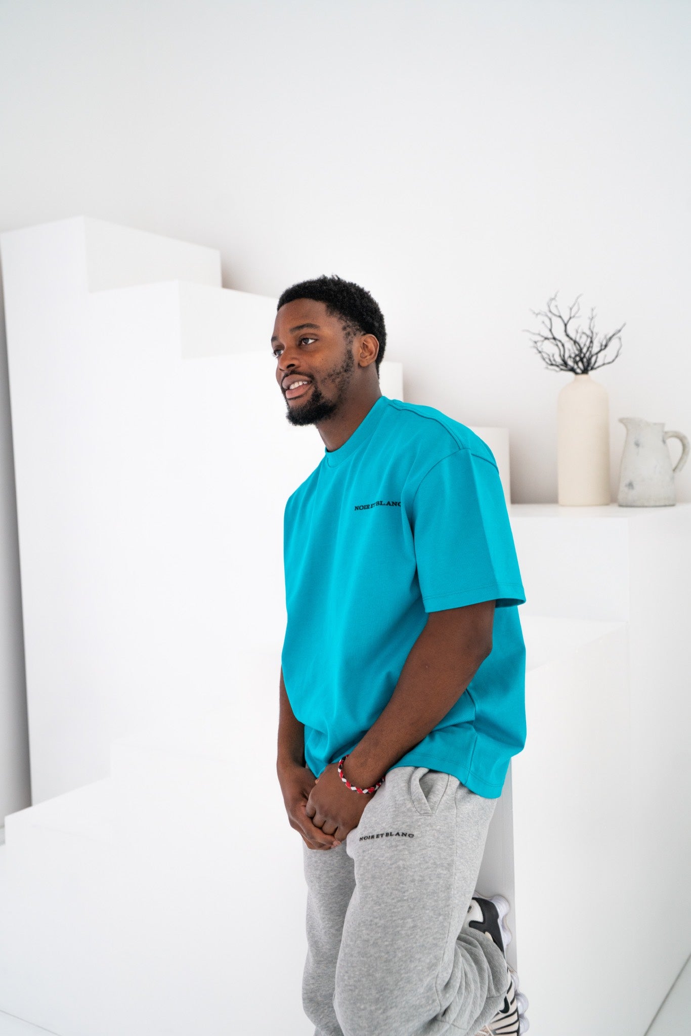 Turquoise Premium Heavyweight Short Sleeve T-Shirt