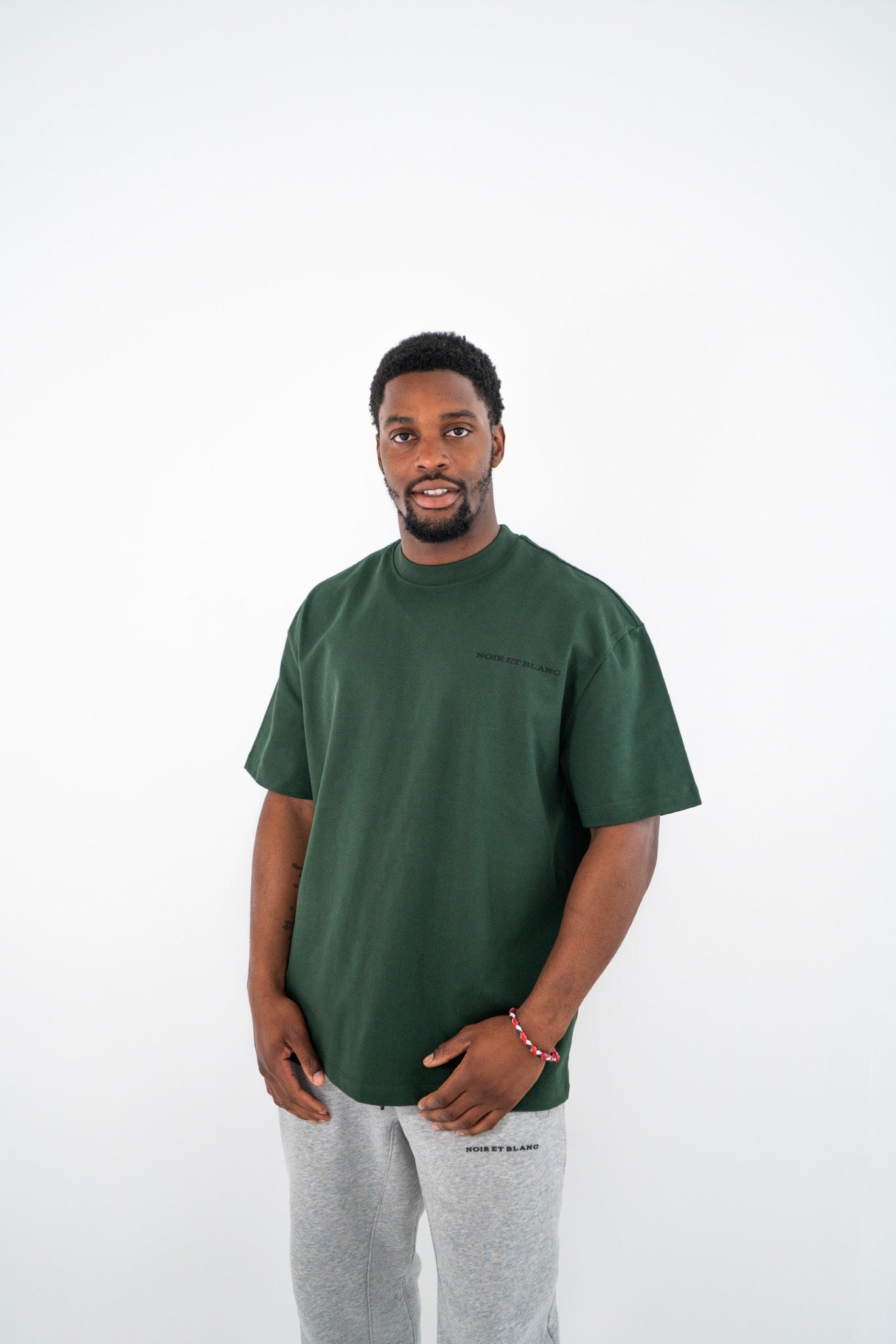 Dark Green Premium Heavyweight T-Shirt