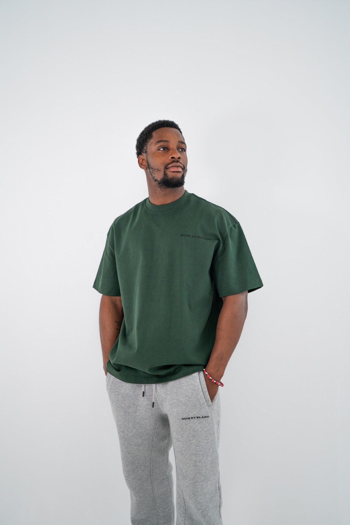 Dark Green Premium Heavyweight T-Shirt