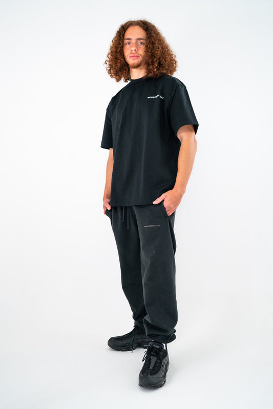 Black Everyday Regular Fit Joggers