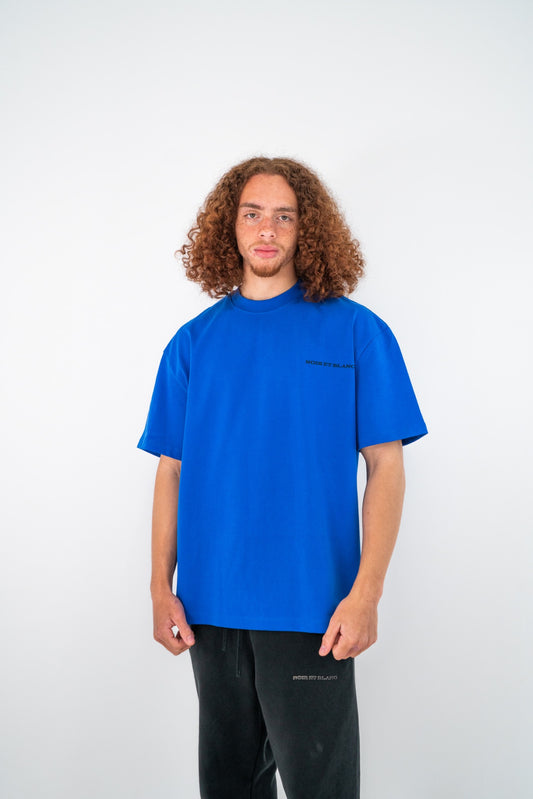 Dark Blue Premium Heavyweight Short Sleeve T-Shirt