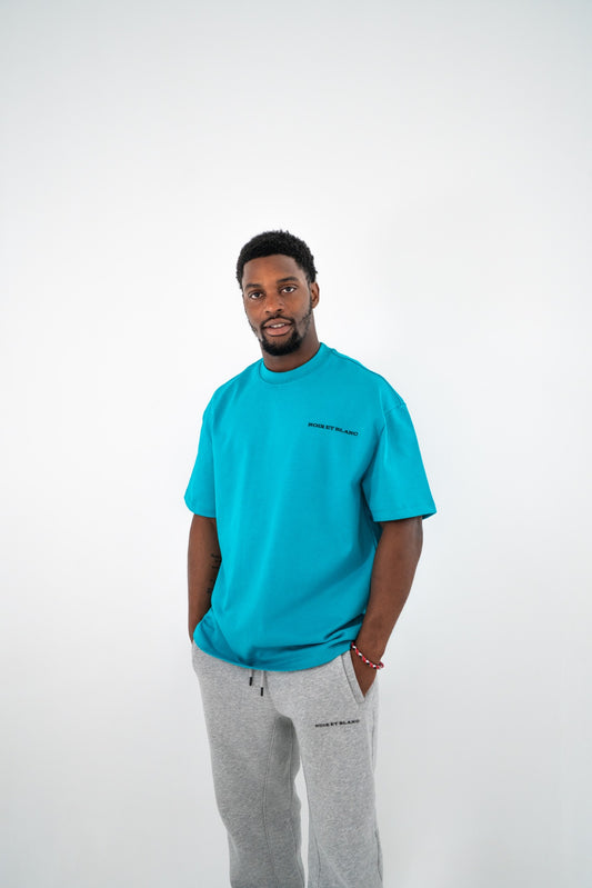 Turquoise Premium Heavyweight Short Sleeve T-Shirt